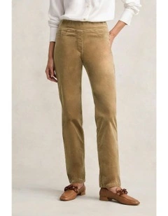 Cord Straight Leg Bengajean in Biscotti