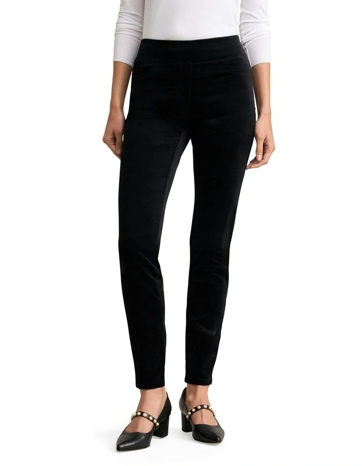 Bengajean Skinny Leg Pant in Black image 1