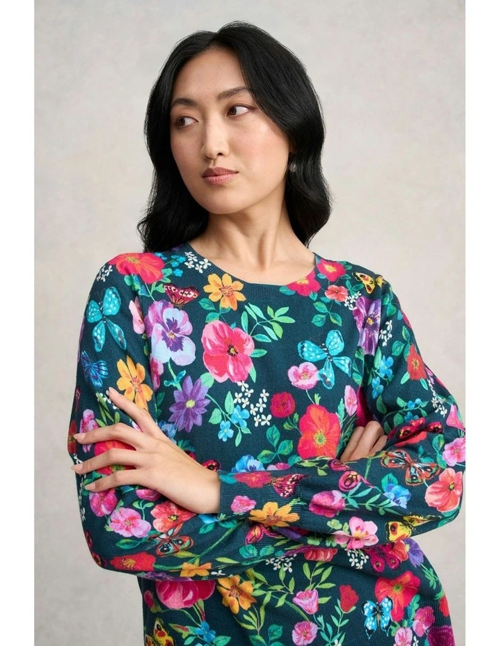 Nathalie Lete Jumper in Lete Butterfly Print image 2