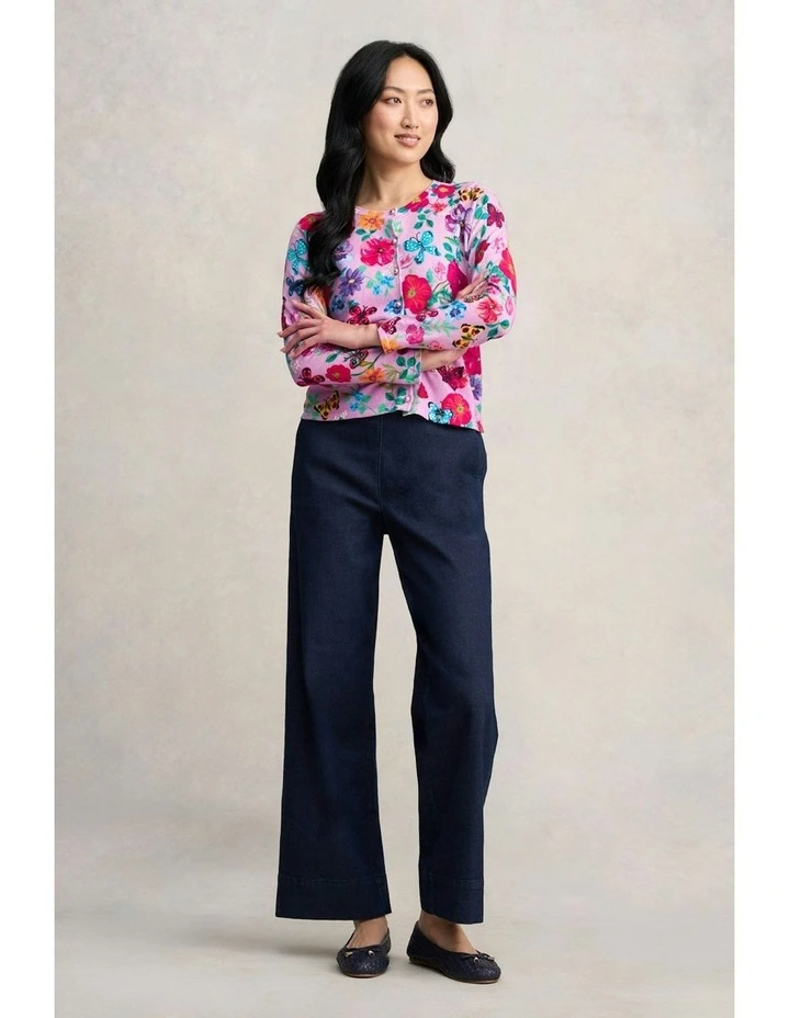 Nathalie Lete Cardigan in Lilac Butterfly image 5