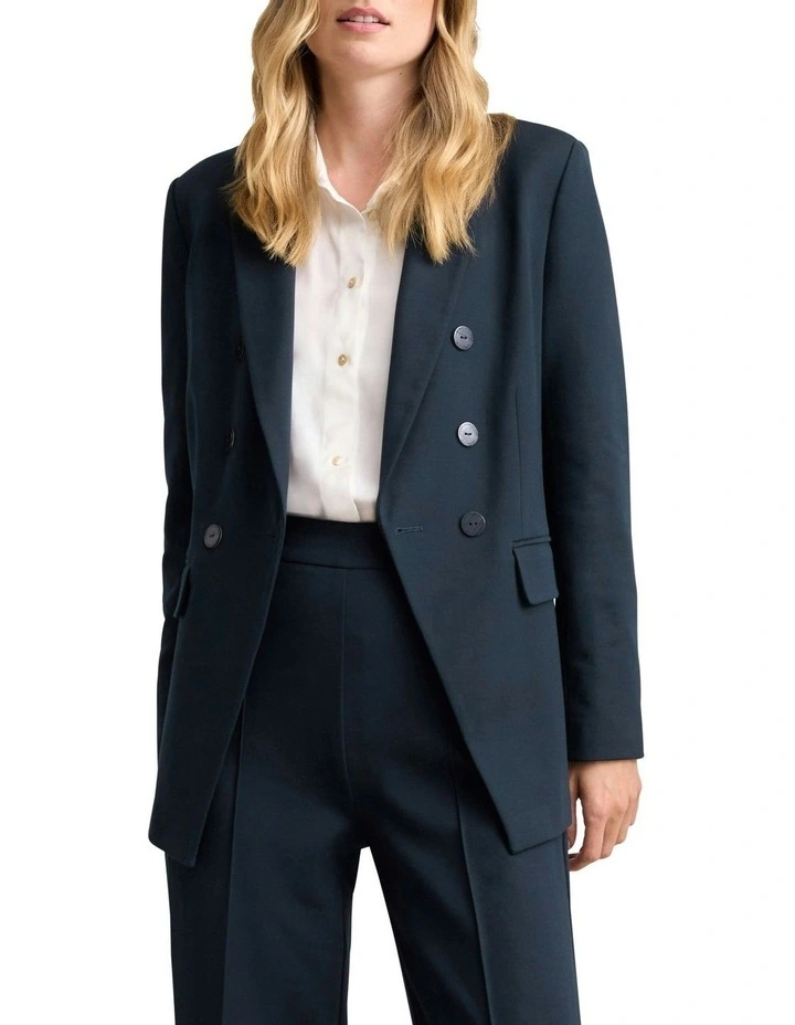 Ponte Blazer in Ink image 1