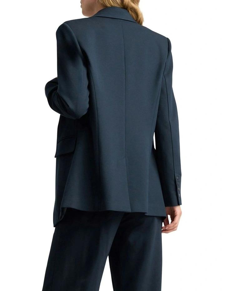 Ponte Blazer in Ink image 4