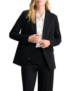 Ponte Blazer in Black