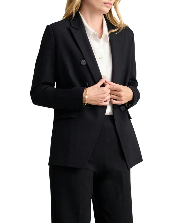 Ponte Blazer in Black image 3