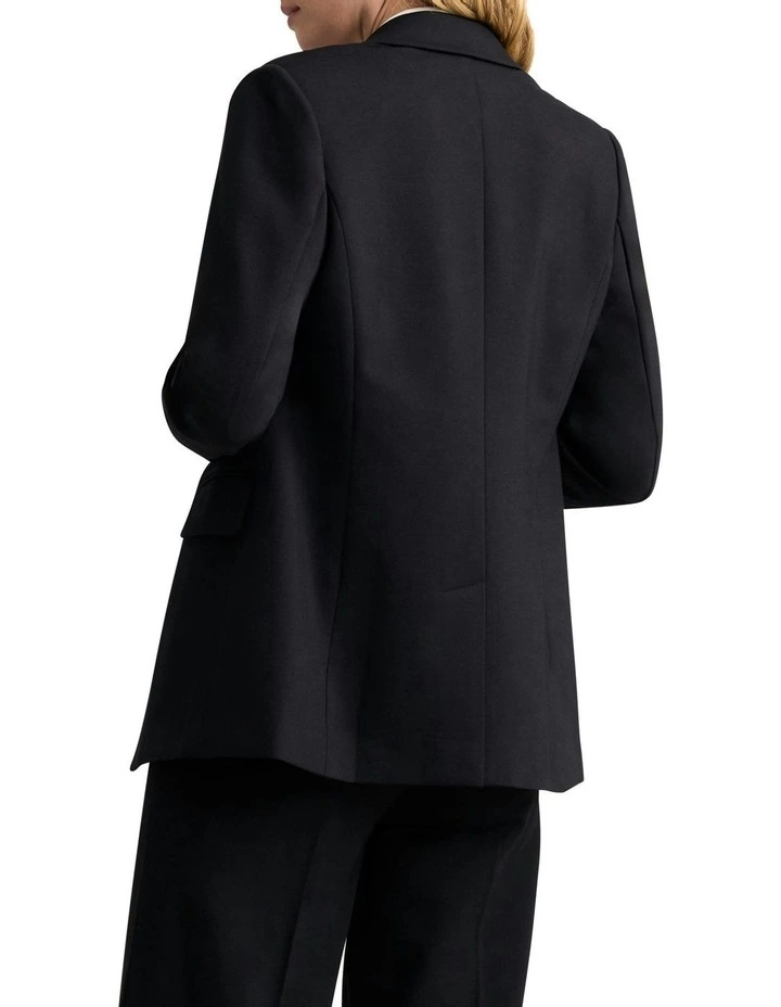 Ponte Blazer in Black image 4