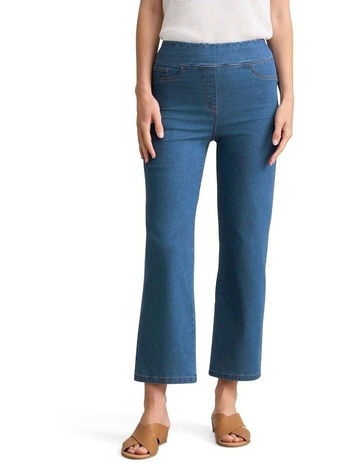 7/8th Relaxed Bengajean in Dark Denim image 1