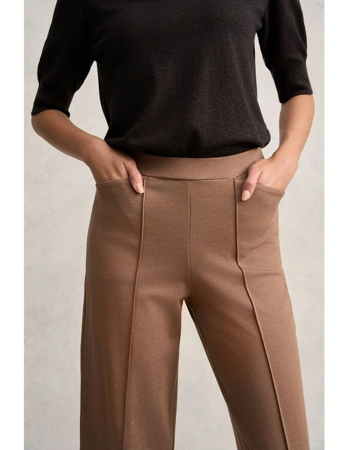 Wide Leg Pant in Camel image 3