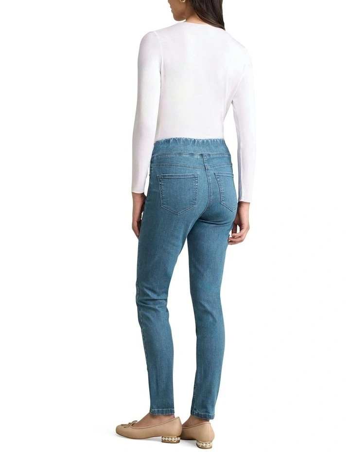 Bengajean Skinny Leg in Light Denim Wash image 2
