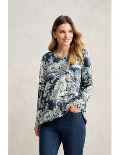 Organic Cotton T-shirt in Blue