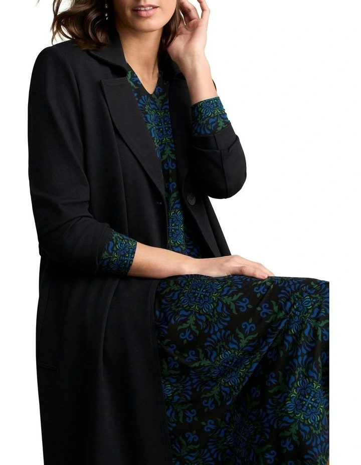 Jersey Midi Dress in La Boheme Print image 3