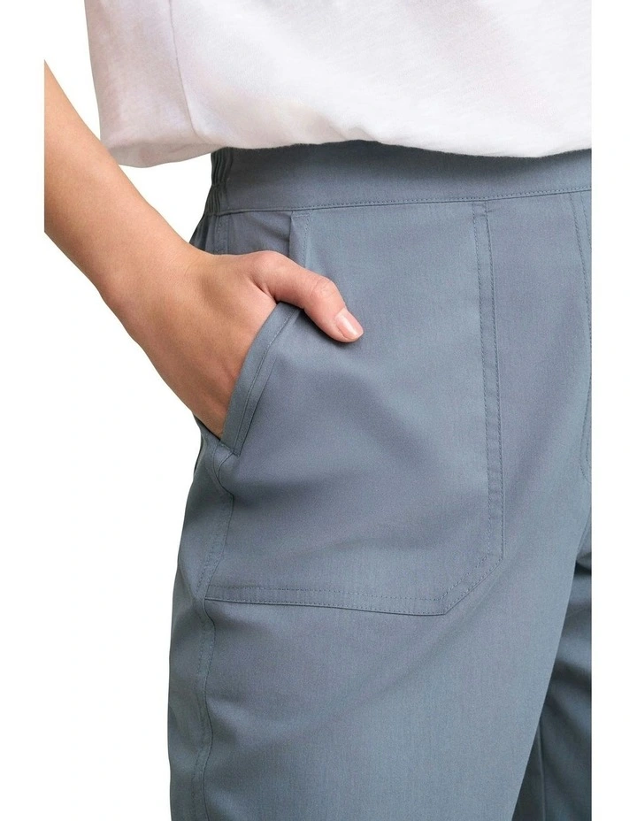 Lightweight Cotton Pant in Steel image 3