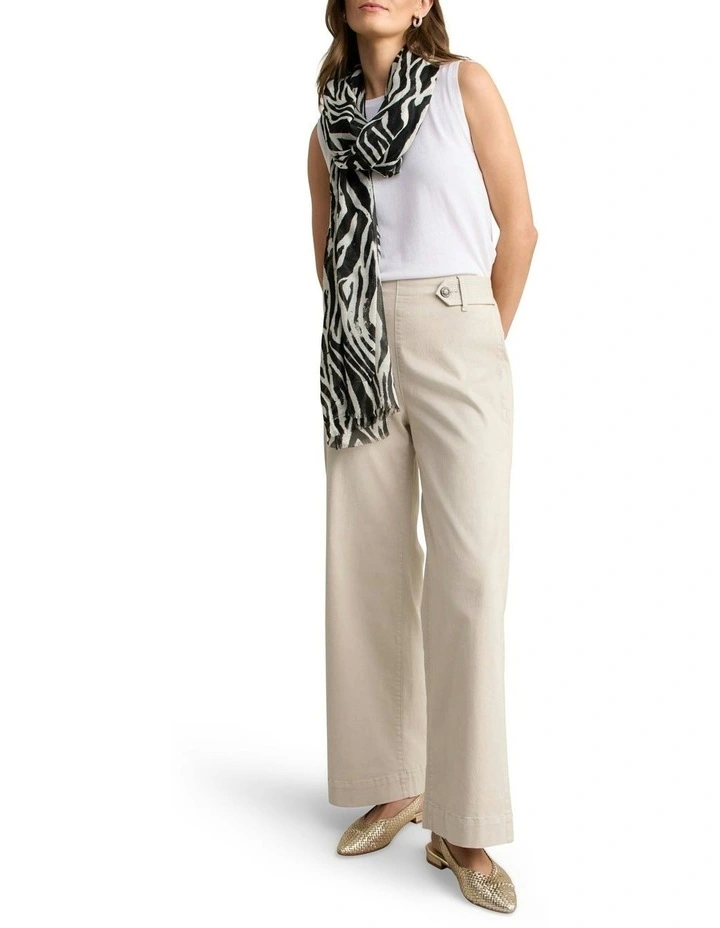 Wide Leg Jeans in Taupe image 2