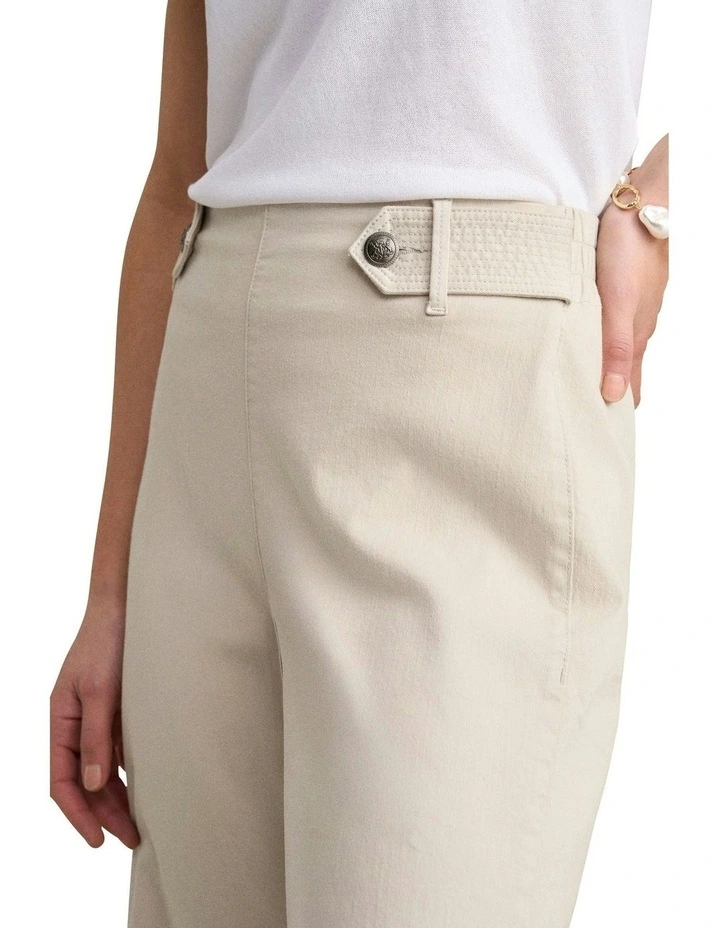 Wide Leg Jeans in Taupe image 3
