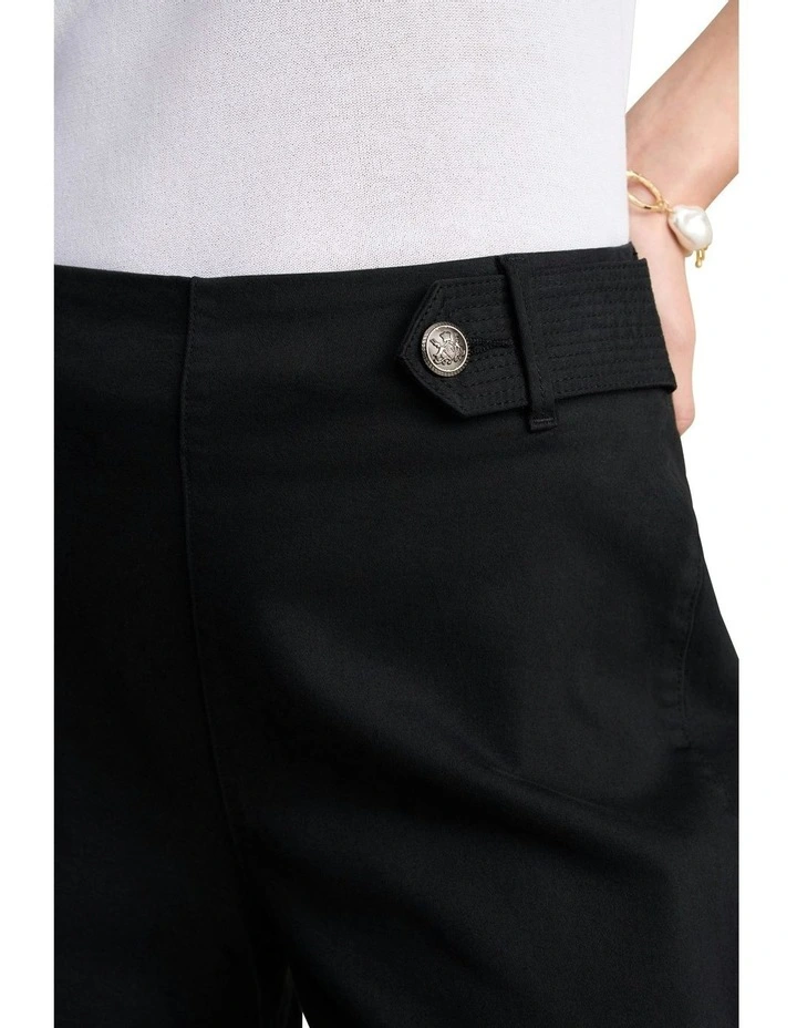 Wide Leg Jeans in Black image 3