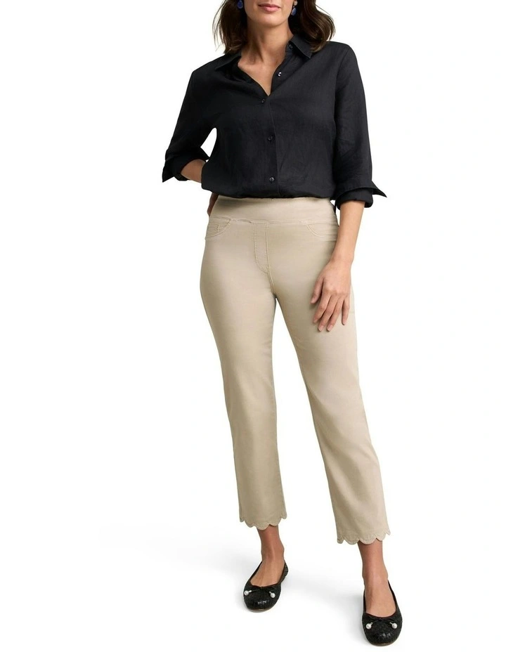 French Linen Shirt in Black image 2