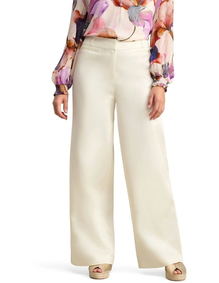 Dress Pants in Soft Cream image 1