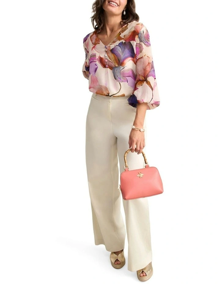 Dress Pants in Soft Cream image 2