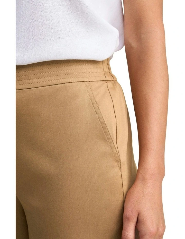 Wide Leg Pant in Tan image 3