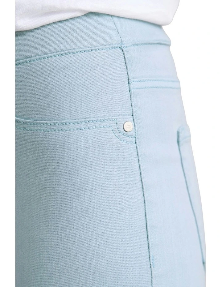 7/8 Skinny Leg Bengajean Pant in Cerulean Denim image 3