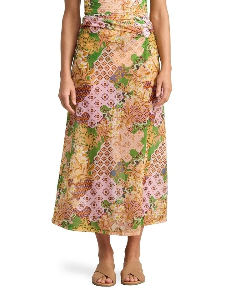 Mesh Skirt in Multi image 1