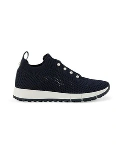 Perla Knit Sneaker in Navy
