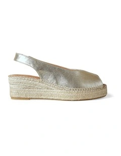 Isla Espadrille Shoes in Gold