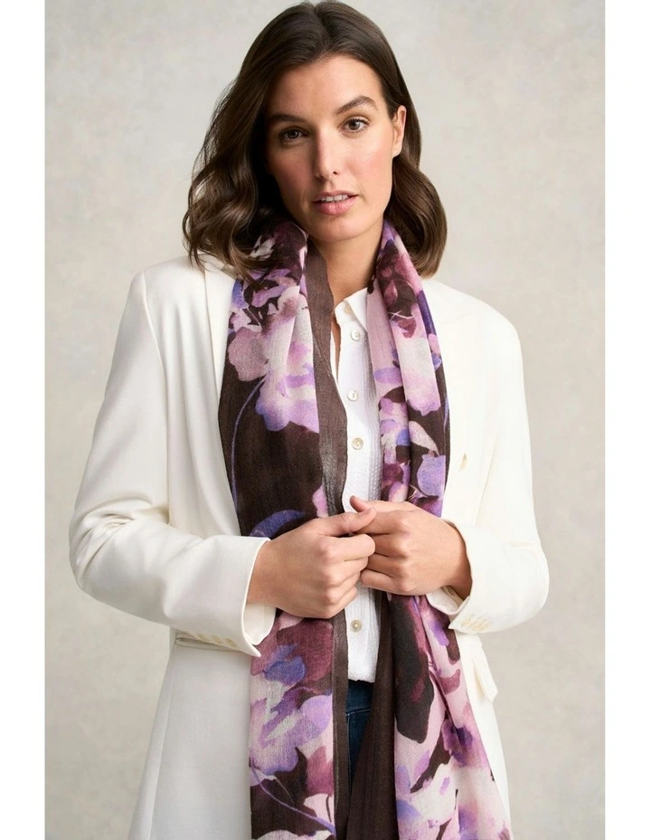 Chocolate Chaud Scarf in Purple image 2