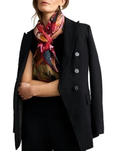 Embellished Garden Scarf in Multicolour