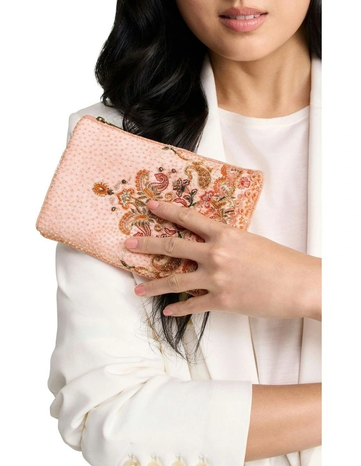 Paisley Beaded Cos Bag in Multicolour image 2