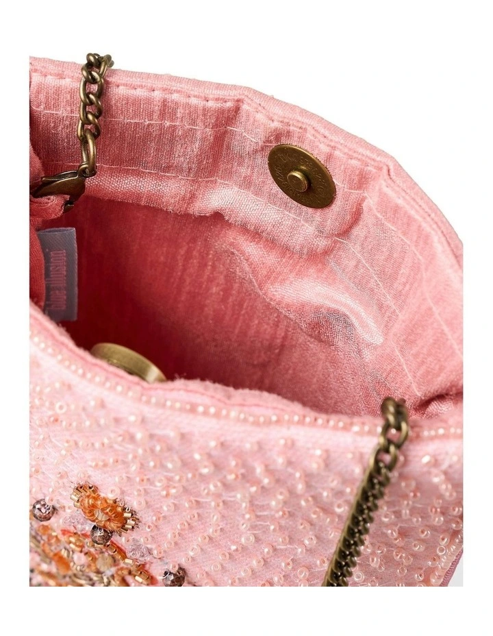 Paisley Beaded Cos Bag in Multicolour image 3