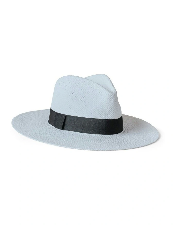 Panama Hat in White image 1