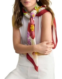 Poppy Square Scarf in Multi