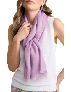 Shimmer Scarf in Mauve
