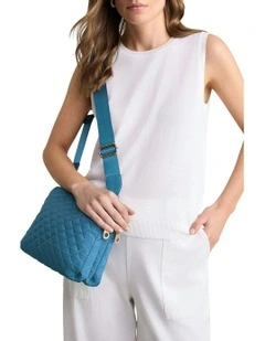 Frankie Crossbody Bag in Denim Blue
