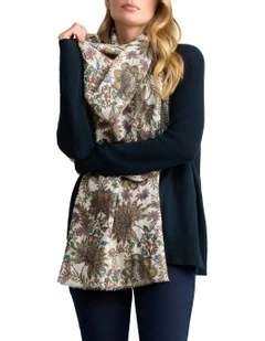 La Boheme Paisley Scarf in Multicolour