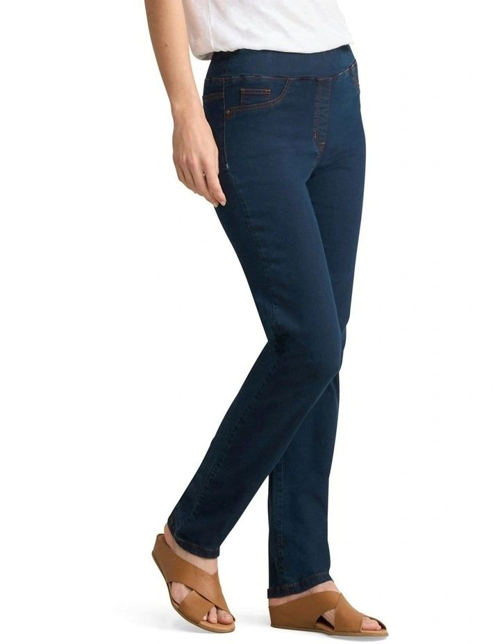 Bengajean® Good Earth Cotton® Straight Leg Jeans in Denim image 2