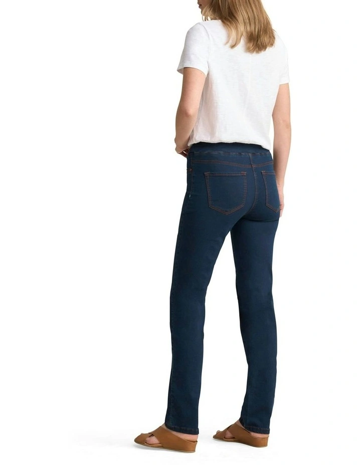 Bengajean® Good Earth Cotton® Straight Leg Jeans in Denim image 4