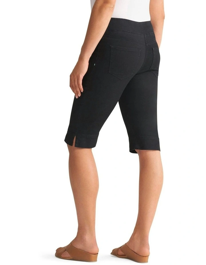 Bengajean Shorts in Black image 3