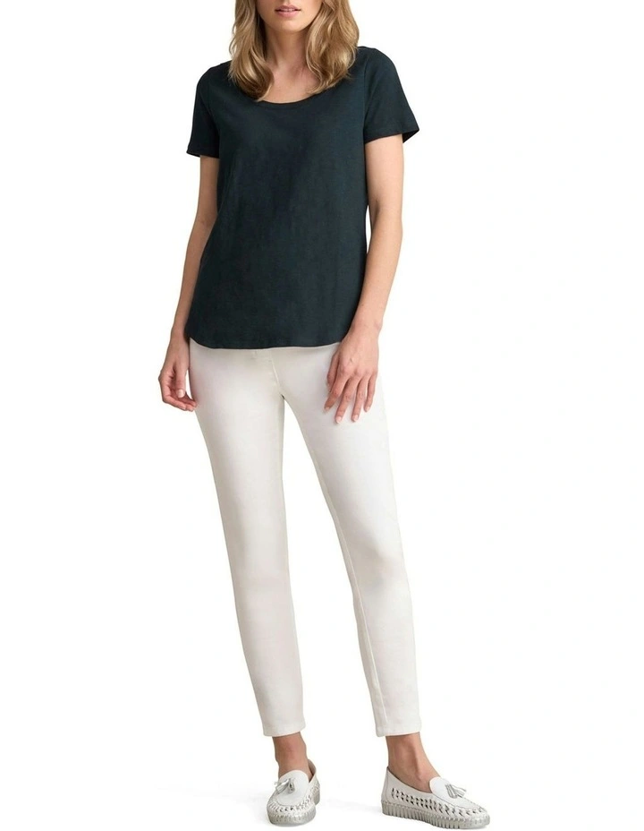 Organic Cotton T-shirt in Ink image 2