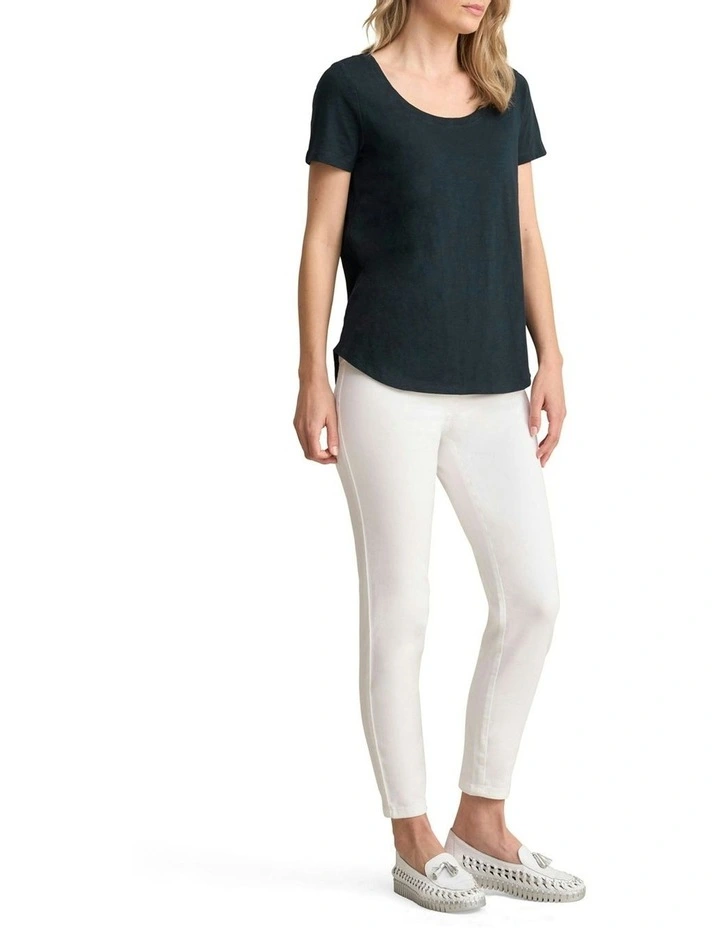 Organic Cotton T-shirt in Ink image 3