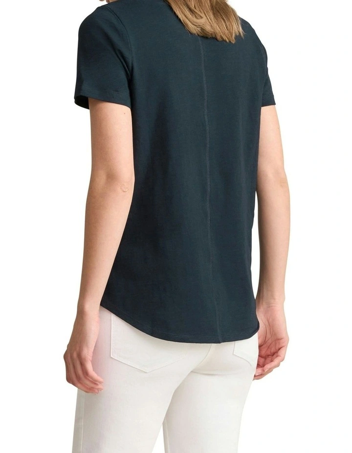 Organic Cotton T-shirt in Ink image 4