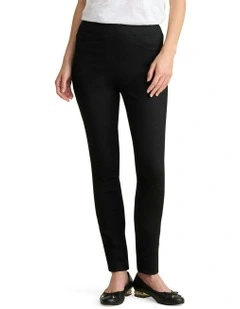 Bengajean Full Length Skinny Leg Pant in Black
