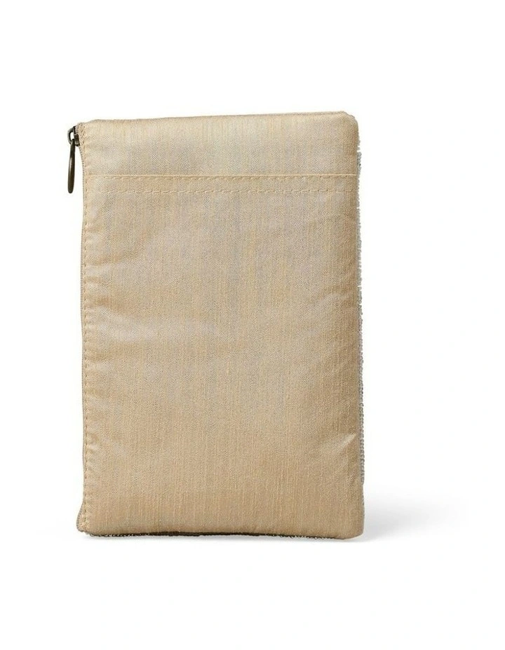 Floral Border Cos Bag - Multicolour image 4