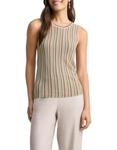 Stripe Knit Top in Multi