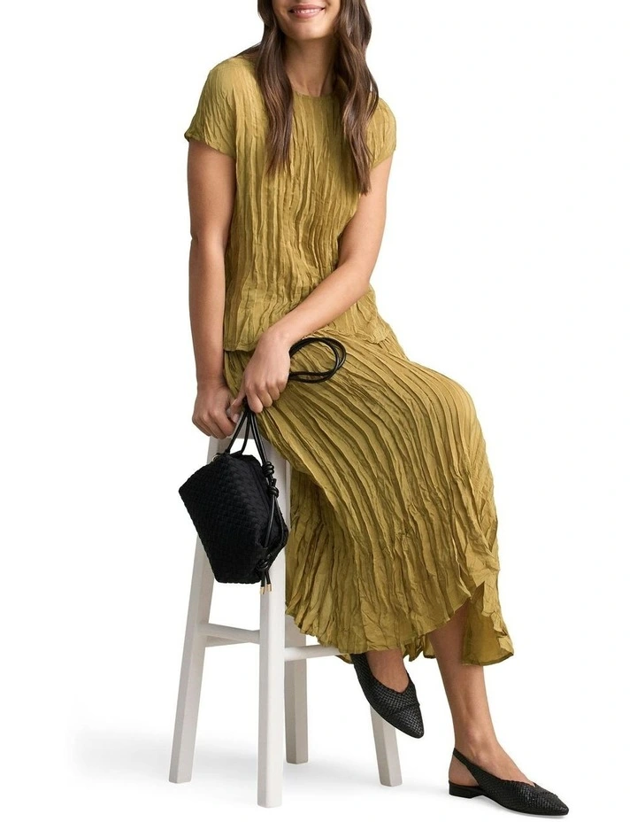 Crushed Shell Top in Bronze image 4