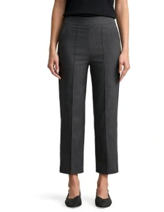 Forever Pant in Subtle Herringbone