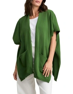 Pocket Front Wrap in Green