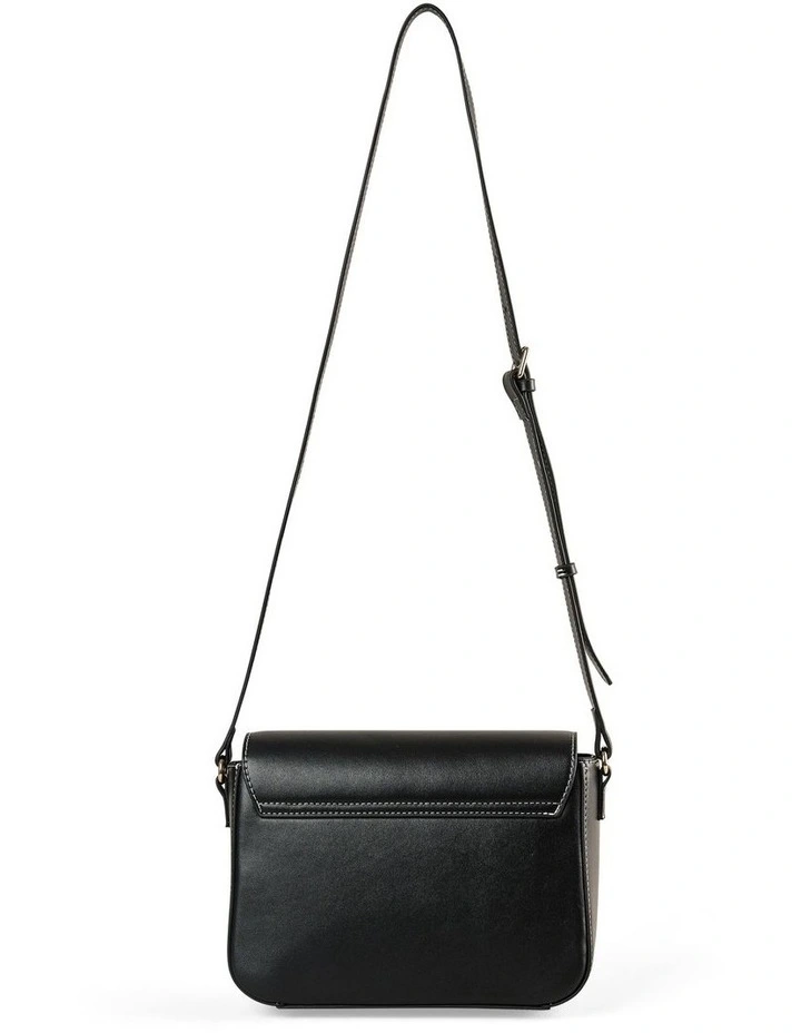 Structured Crossbody in Black image 4