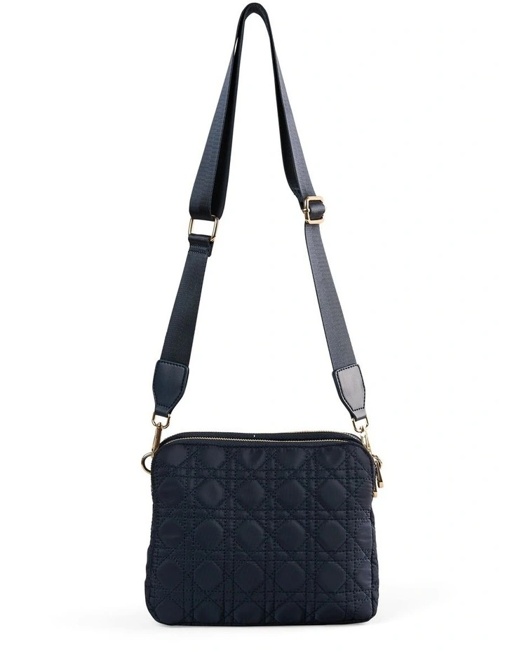 Quilted Crossbody in Ink image 4