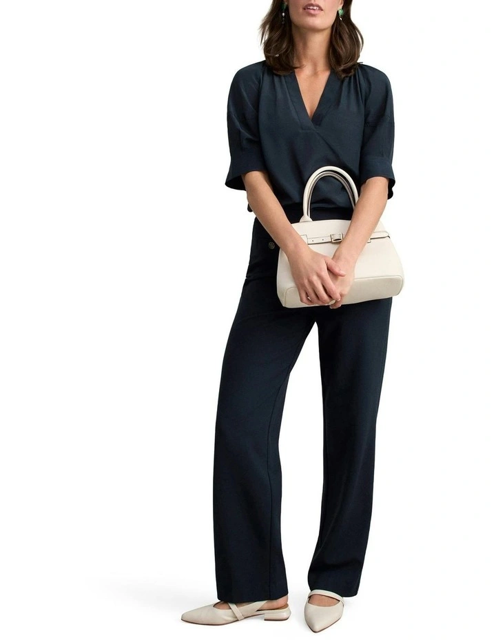 Silk Blouse in Ink image 3